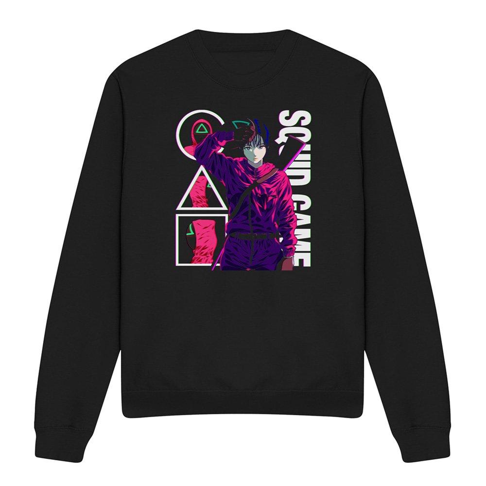 Black - Squid Game - Squid Game - Season Three Anime Guards Sweatshirt - 4