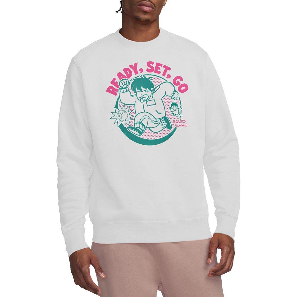 White - Squid Game - Squid Game - Season Three Ready Set Go Sweatshirt - 1