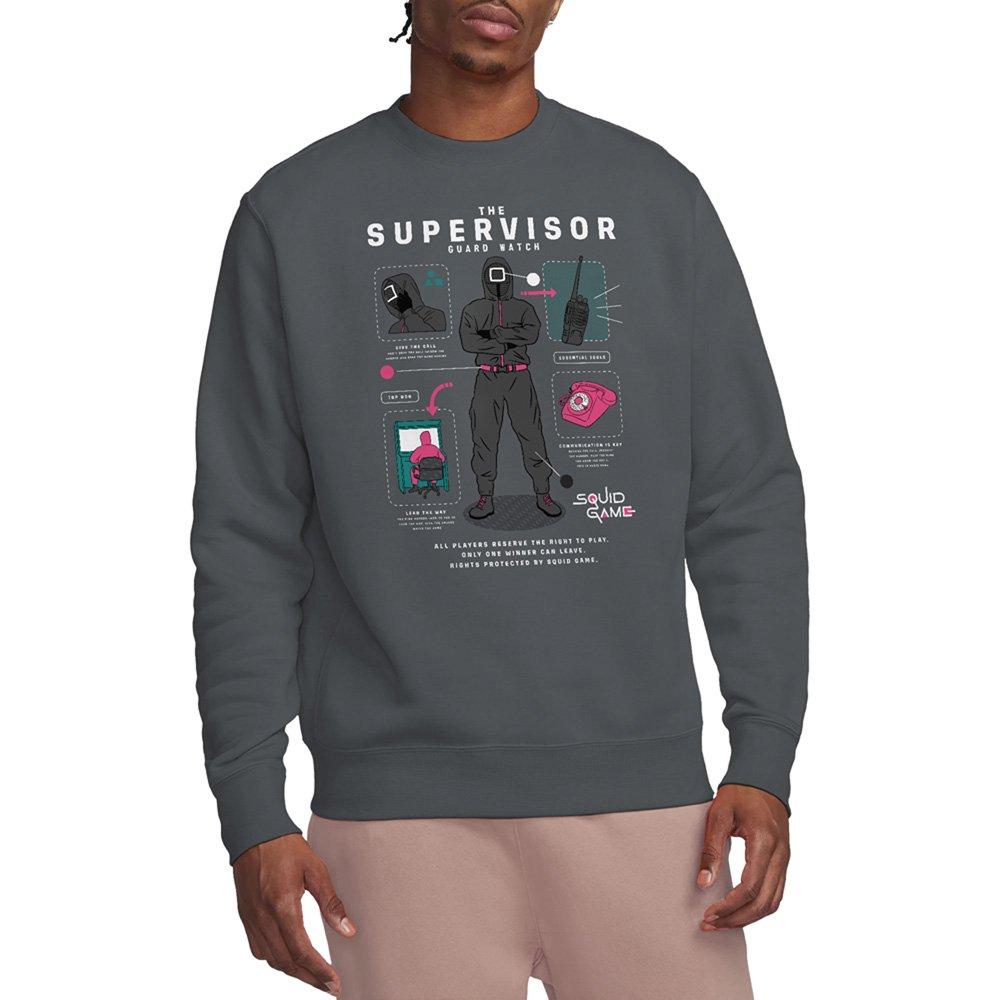 Grey - Squid Game - Squid Game - Season Three The Supervisor Sweatshir - 1