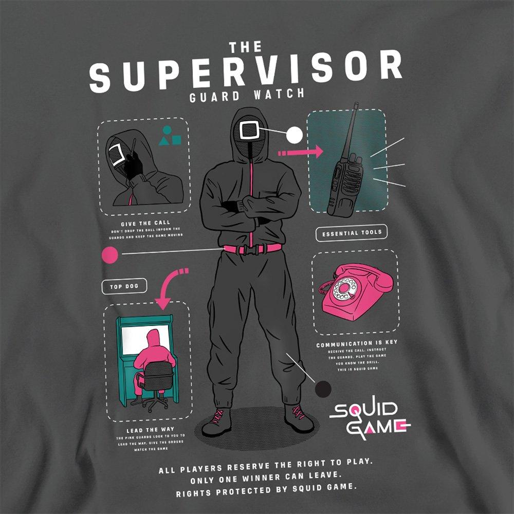 Grey - Squid Game - Squid Game - Season Three The Supervisor Sweatshir - 2