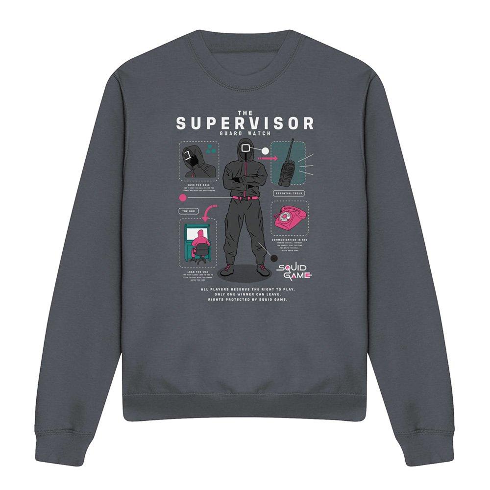 Grey - Squid Game - Squid Game - Season Three The Supervisor Sweatshir - 4