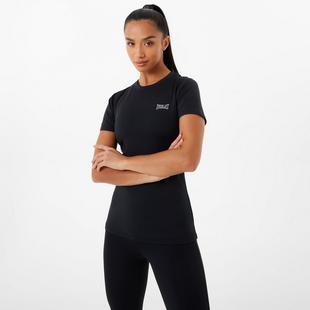 Black - Everlast - Crew Fit T Shirt Womens - 1