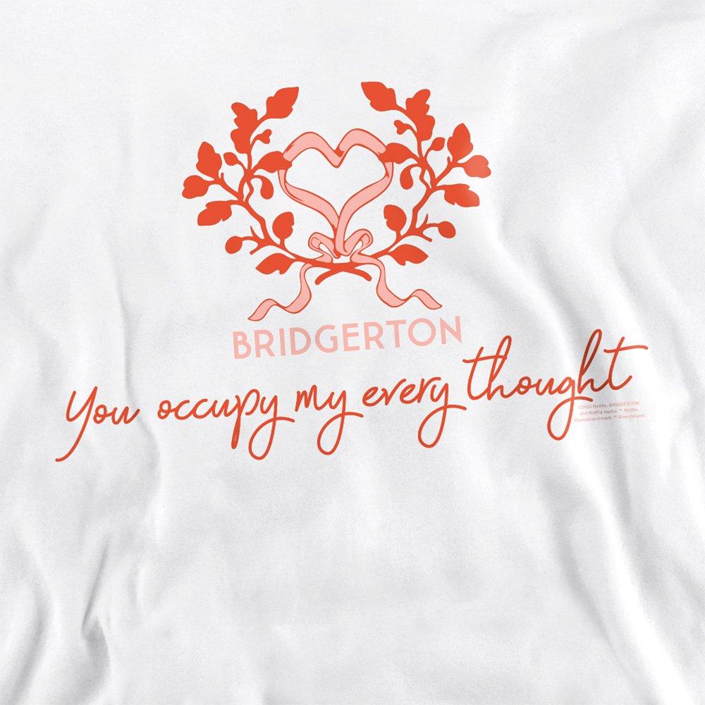 White - Bridgerton - Bridgerton Occupy My Thoughts Sweatshirt White - 2
