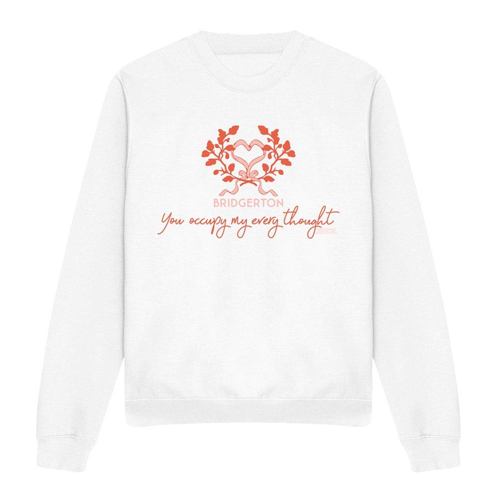 White - Bridgerton - Bridgerton Occupy My Thoughts Sweatshirt White - 4