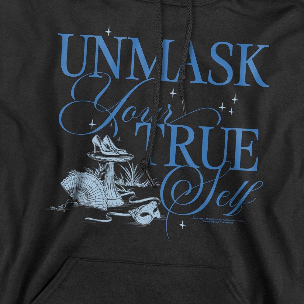 Black - Bridgerton - Bridgerton Unmask Your True Self Hoodie Black - 2