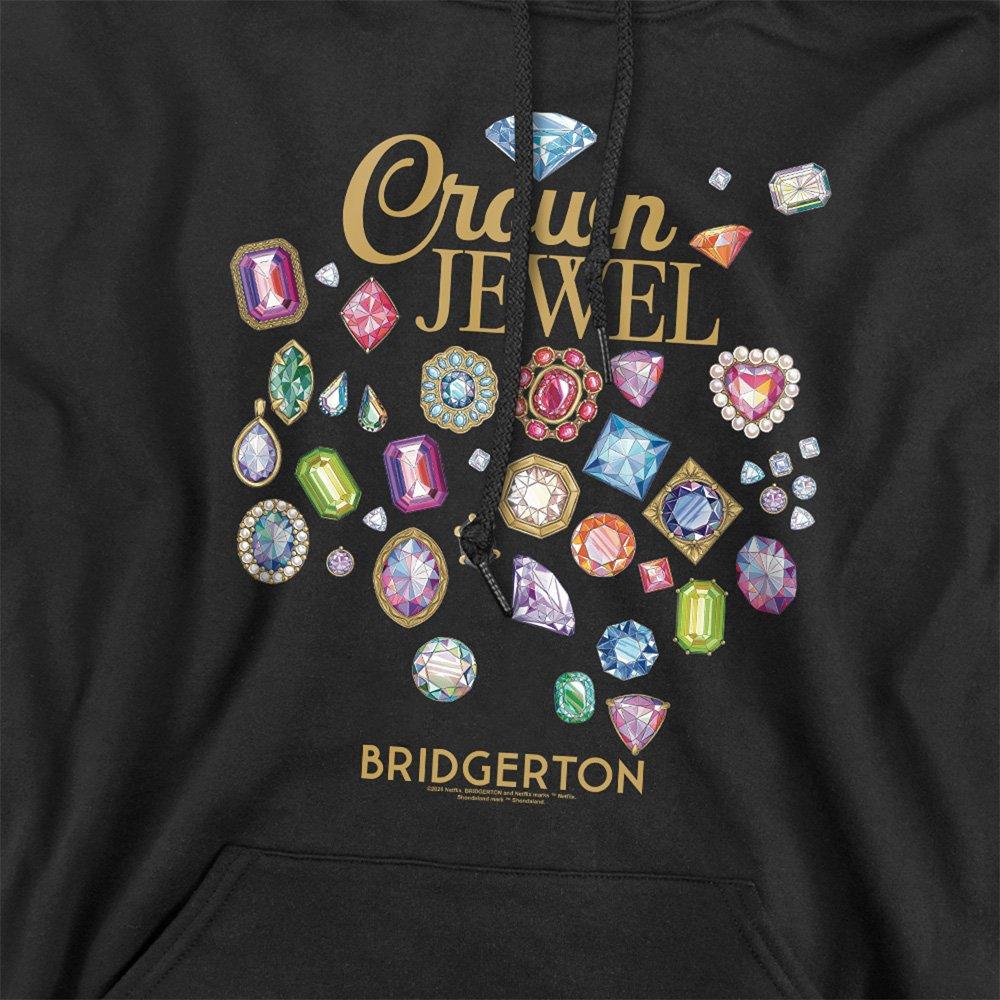 Black - Bridgerton - Bridgerton Crown Jewel Hoodie Black - 2