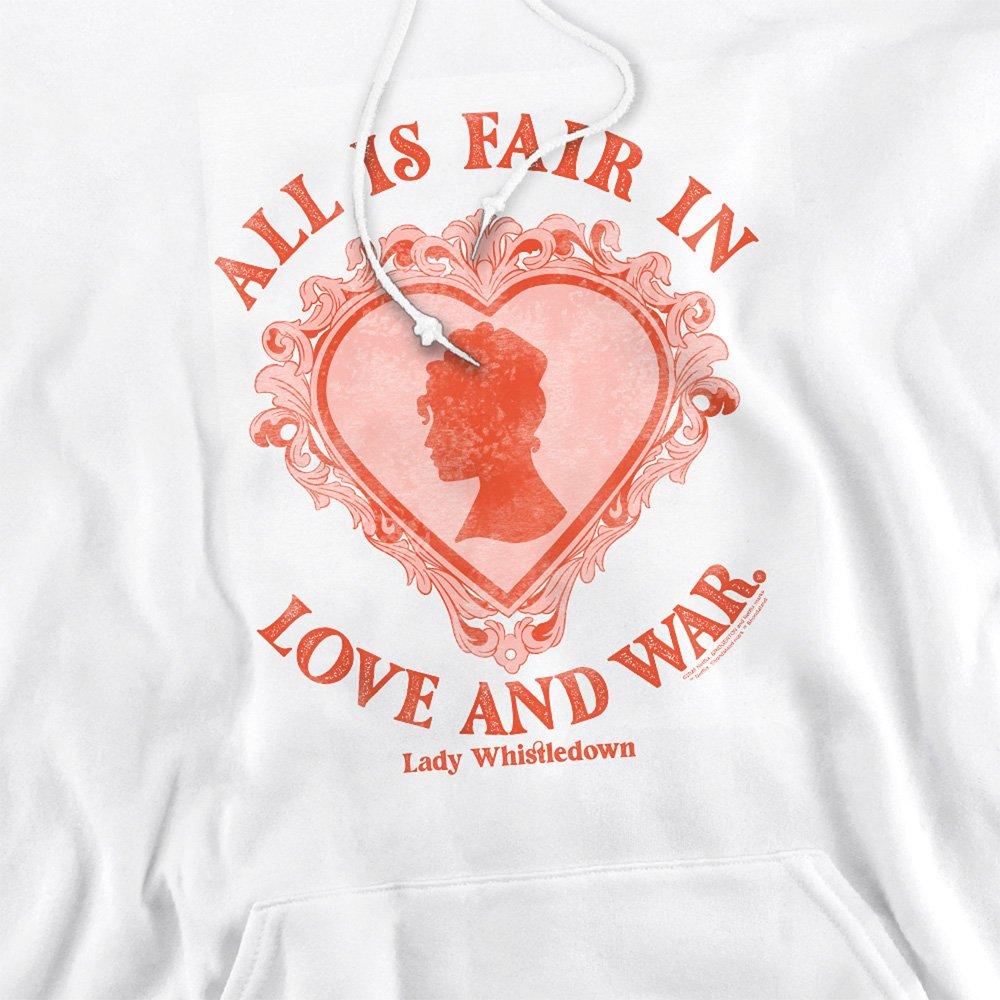 White - Bridgerton - Bridgerton Love And War Lady Whistledown Hoodie W - 2