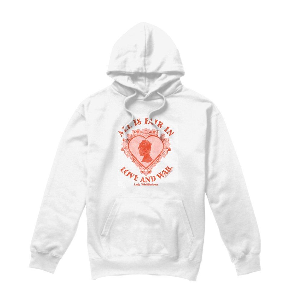 White - Bridgerton - Bridgerton Love And War Lady Whistledown Hoodie W - 4