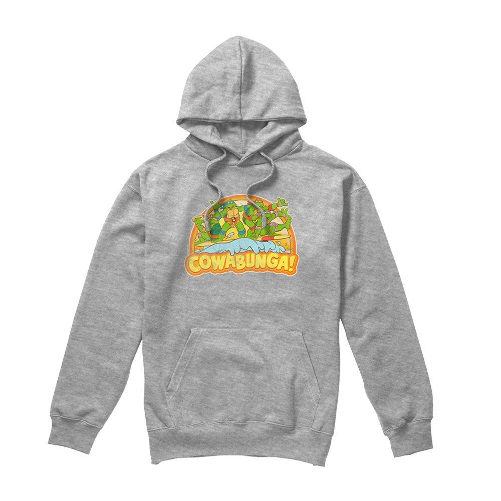 Grey - Teenage Mutant Ninja Turtles - Cowabunga Dude Pullover Hoodie - 4