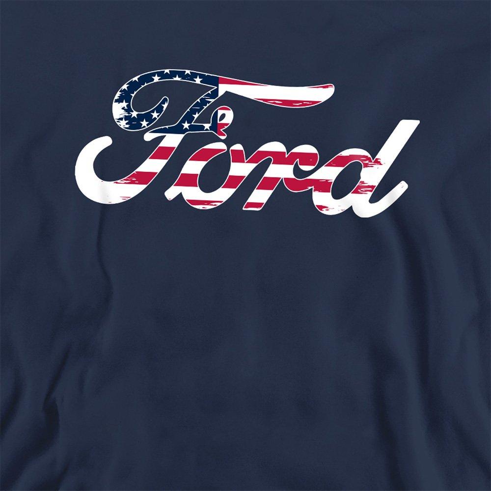Navy - Ford - Ford Flag Logo Sweatshirt Navy - 2