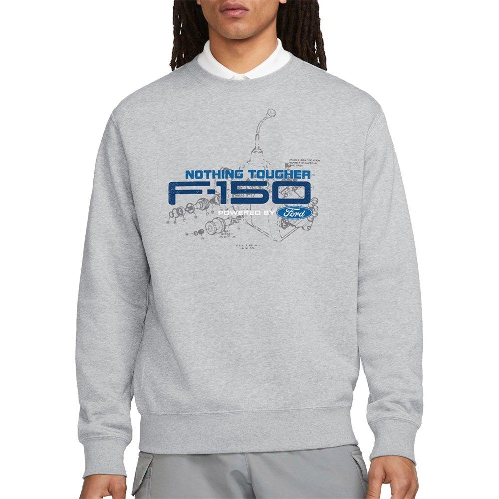 Light Grey - Ford - Ford Trucks Engine Schematic Sweatshirt Athletic - 1