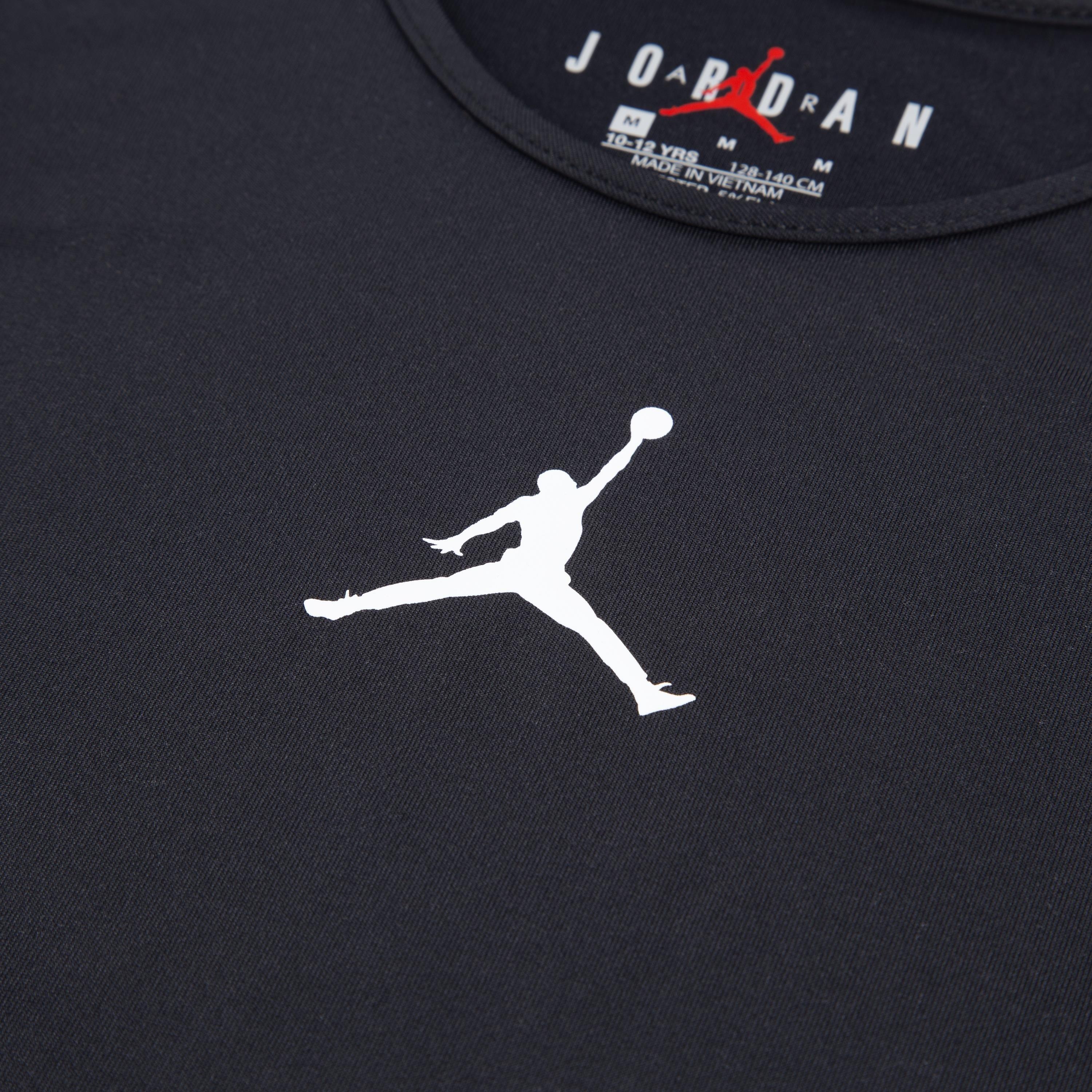 Schwarz/Weiß - Air Jordan - Active Crop Top Junior Girls - 8