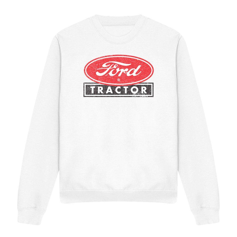 White - Ford - Ford Tractor Sweatshirt White - 4