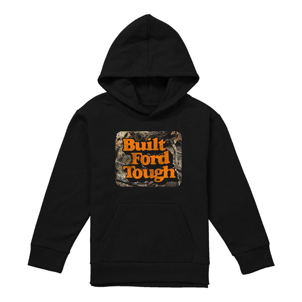Black - Ford - Bft Camo Youth Pull-Over Hoodie Black - 1