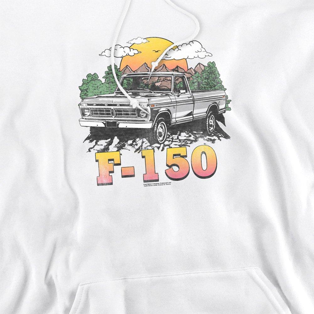 White - Ford - Ford Bronco F150 Mountain Ride Hoodie White - 2