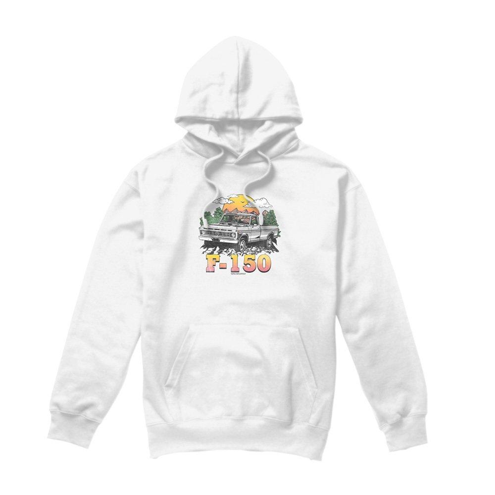 White - Ford - Ford Bronco F150 Mountain Ride Hoodie White - 4