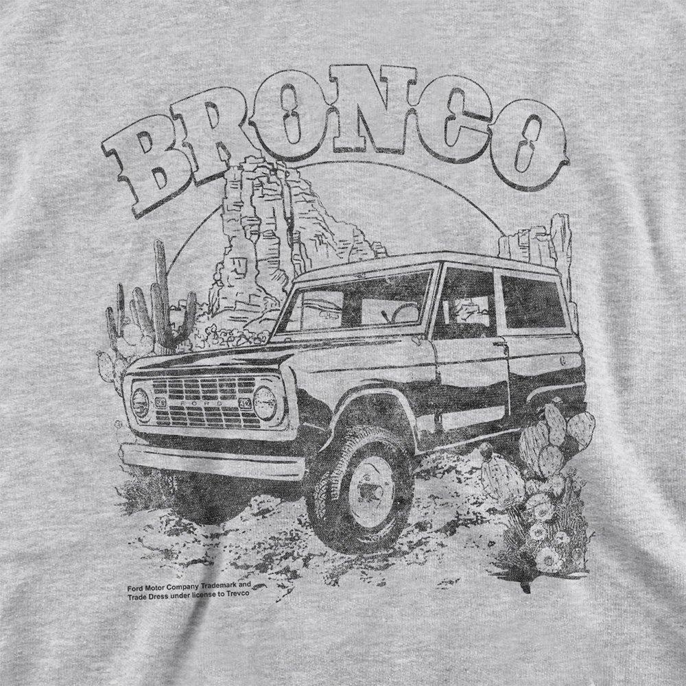 Light Grey - Ford - Ford Bronco Desert Black Mono Youth Pull-Over Hood - 2