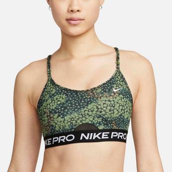 Nike Pro Dri FIT Indy Printed Womens Light Support Sports Bra