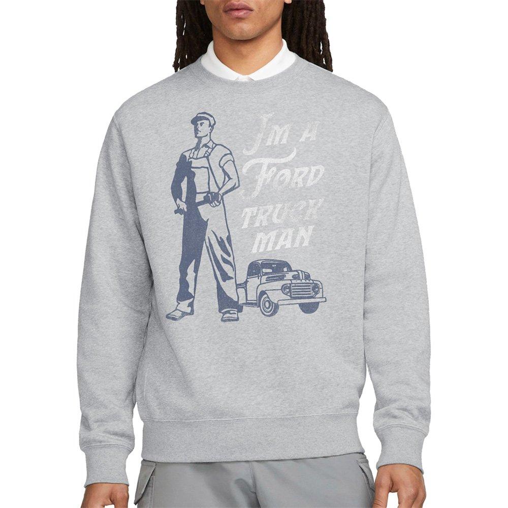Light Grey - Ford - Ford Truck Man Classic Sweatshirt Athletic Heathe - 1