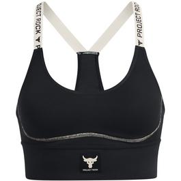 Under Armour Armour Pjt Rock Infty Mid Bra Medium Impact Sports Womens