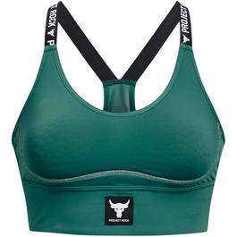 Under Armour Armour Pjt Rock Infty Mid Bra Medium Impact Sports Womens