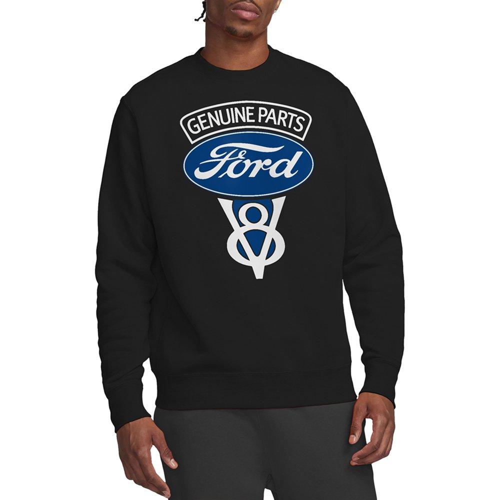Black - Ford - Ford V8 Genuine Parts Sweatshirt Black - 1