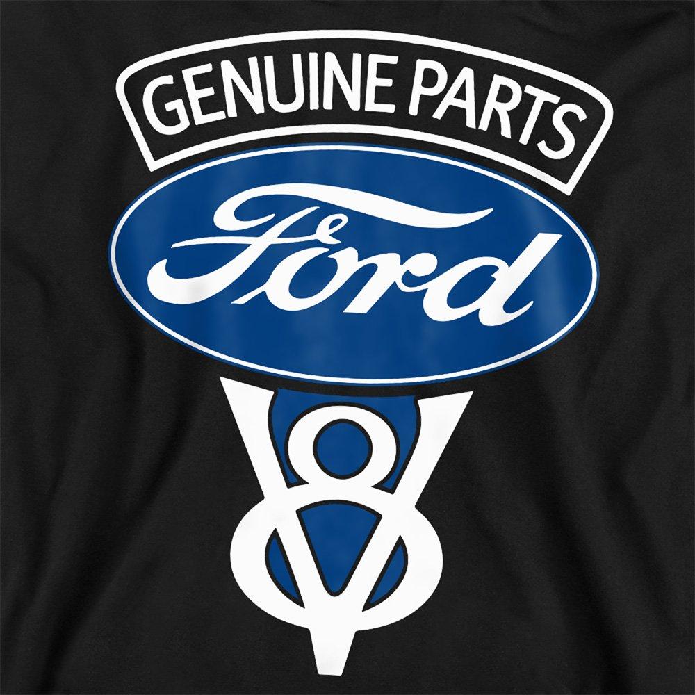 Black - Ford - Ford V8 Genuine Parts Sweatshirt Black - 2