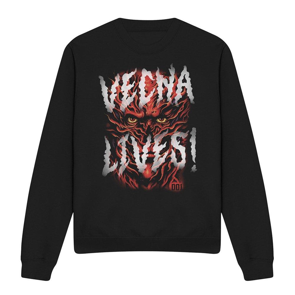 Black - Stranger Things - Stranger Things Vecna Lives Sweatshirt Black - 4