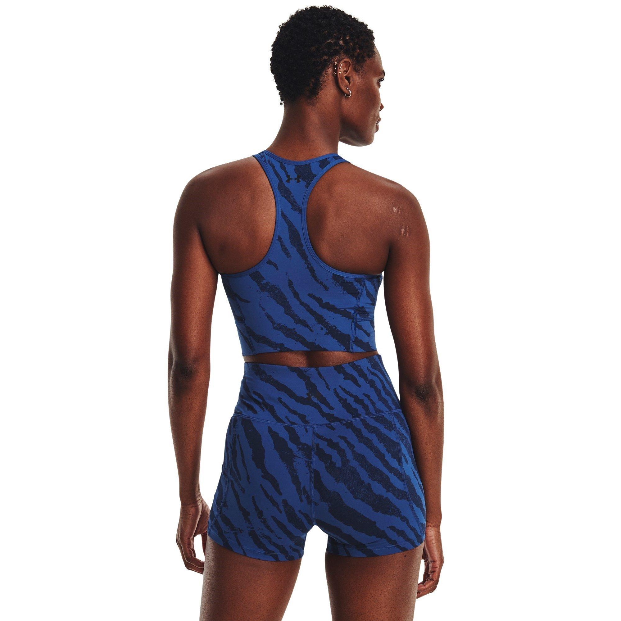 Blue Mirage - Under Armour - Project Rock Meridian Zip Tank Top Women's - 3