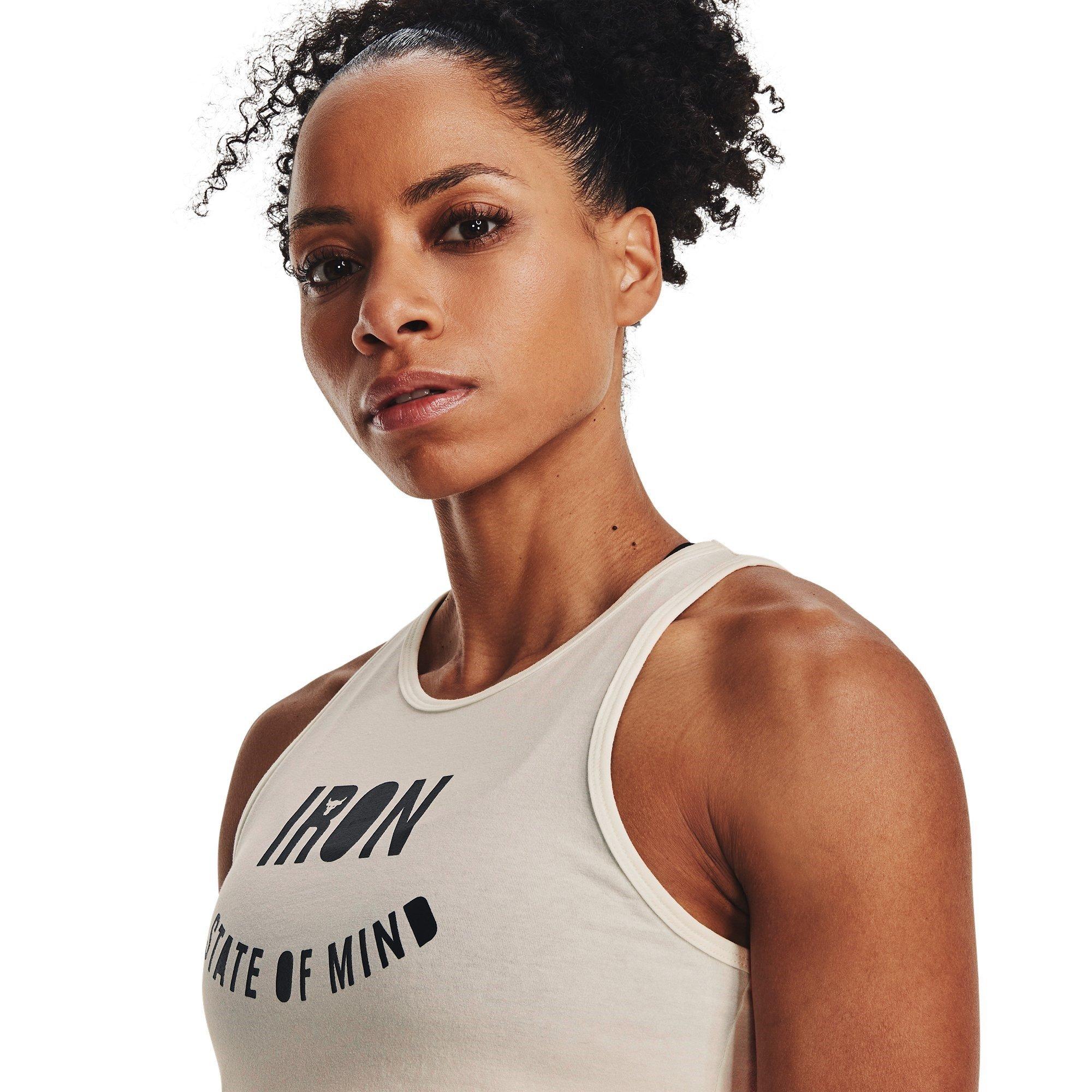 White - Under Armour - Performance Gym Vest - 5