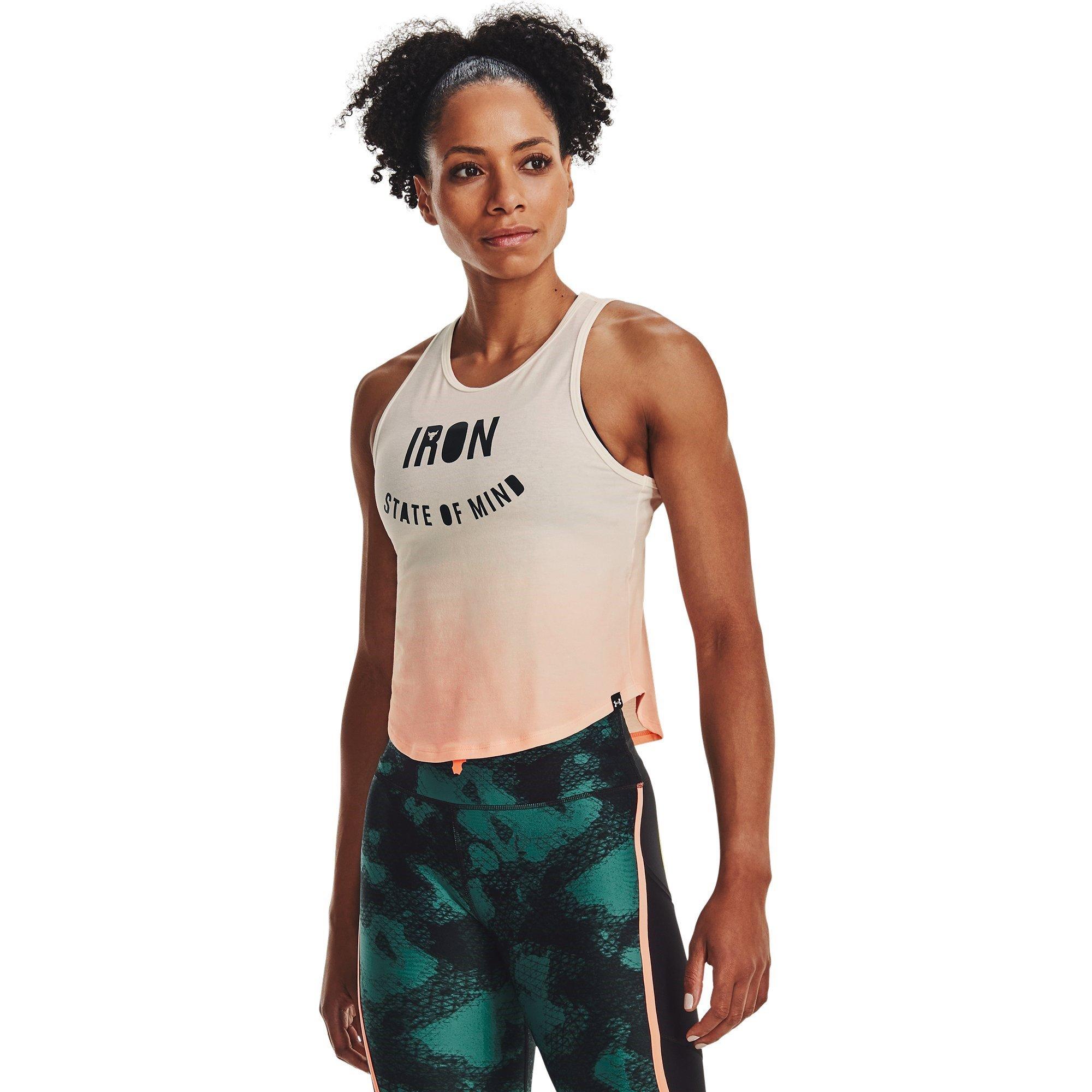 White - Under Armour - Performance Gym Vest - 6