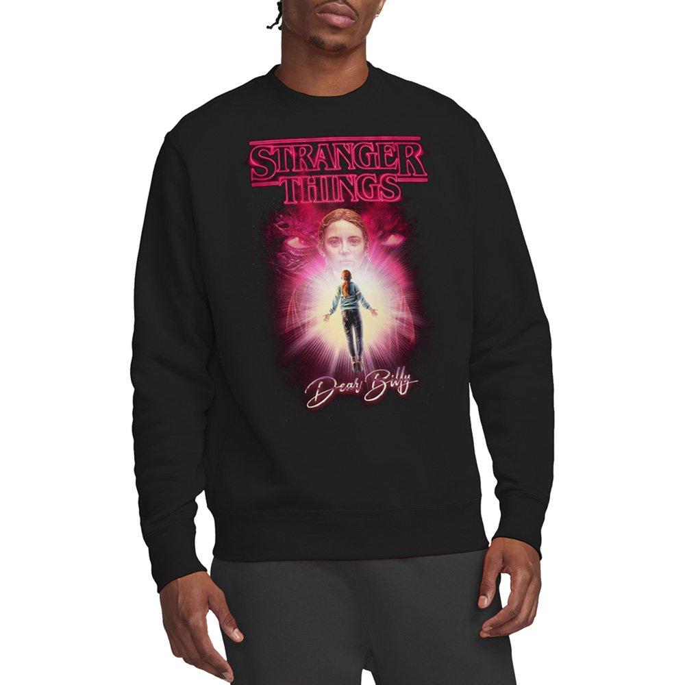 Black - Stranger Things - Stranger Things Dear Billy Sweatshirt Black - 1