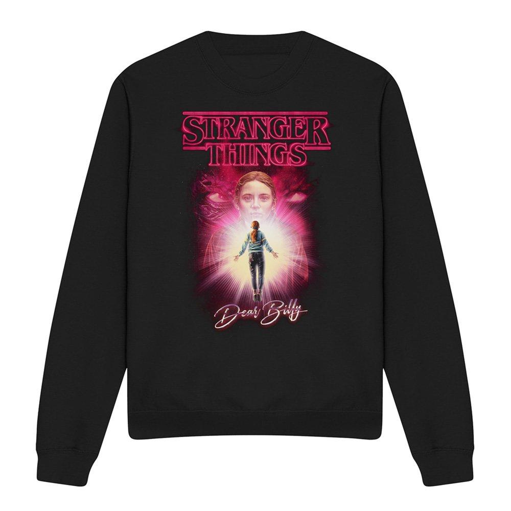 Black - Stranger Things - Stranger Things Dear Billy Sweatshirt Black - 4