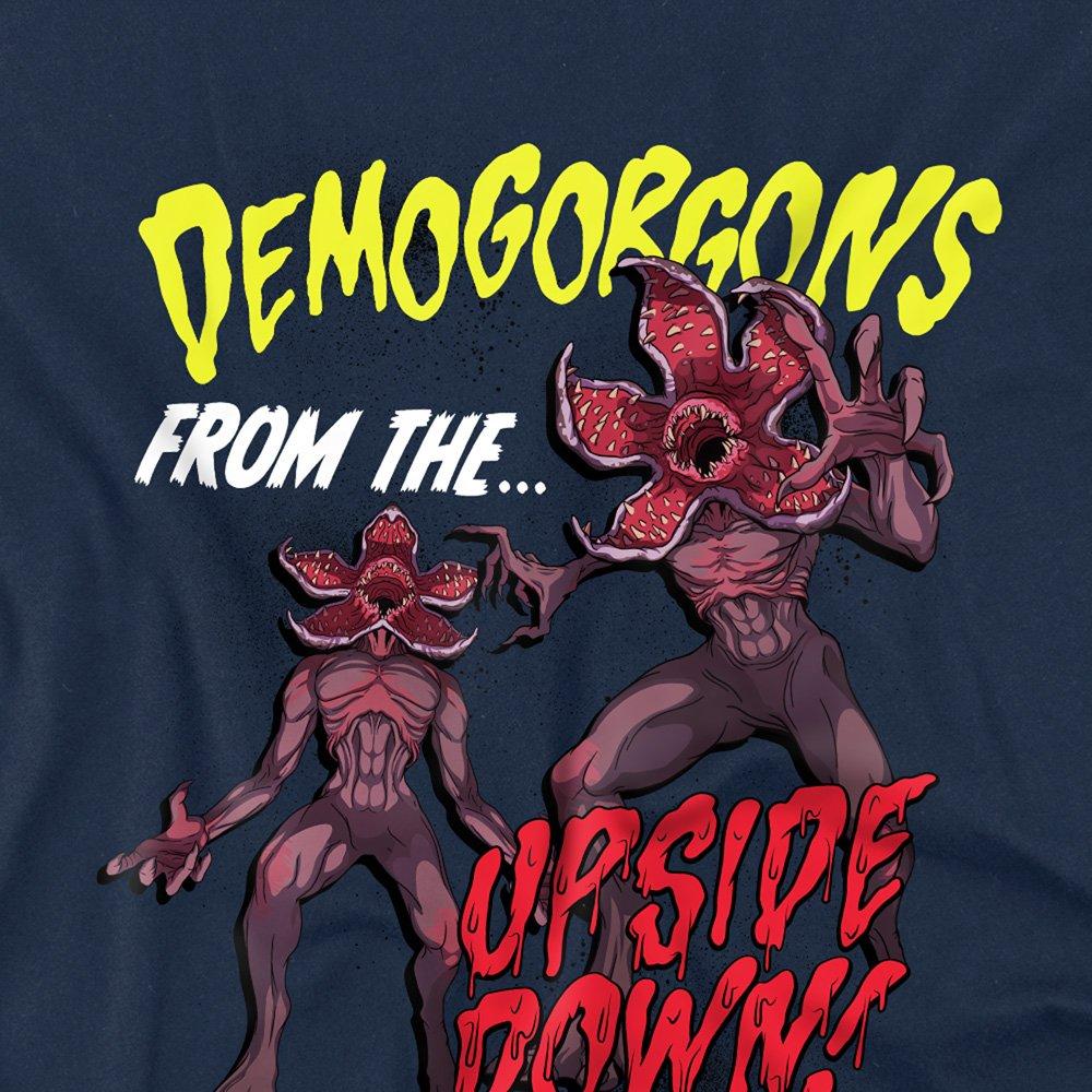 Navy - Stranger Things - Stranger Things Demogorgon Badges Kids Sweatshirt - 2
