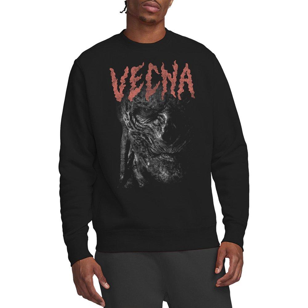 Black - Stranger Things - Stranger Things Vecna Face Sweatshirt Black - 1
