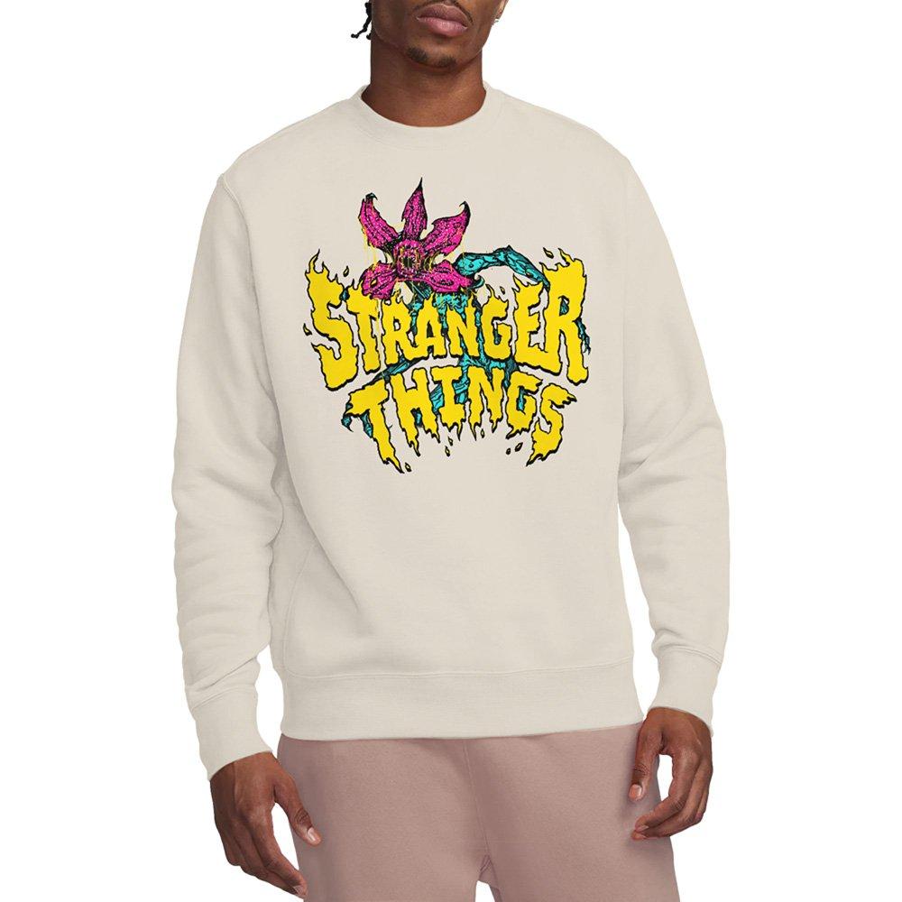 Beige - Stranger Things - Stranger Things Demogorgon Cruiser Sweatshirt Nat - 1