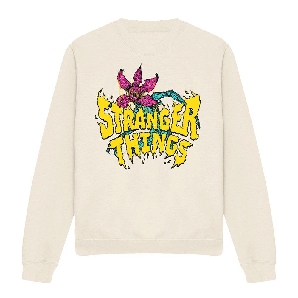Beige - Stranger Things - Stranger Things Demogorgon Cruiser Sweatshirt Nat - 4