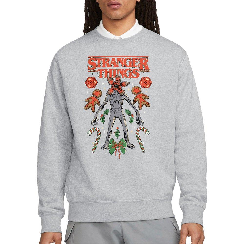 Light Grey - Stranger Things - Stranger Things Xmas Demogorgon Dice Canes And Coo - 1