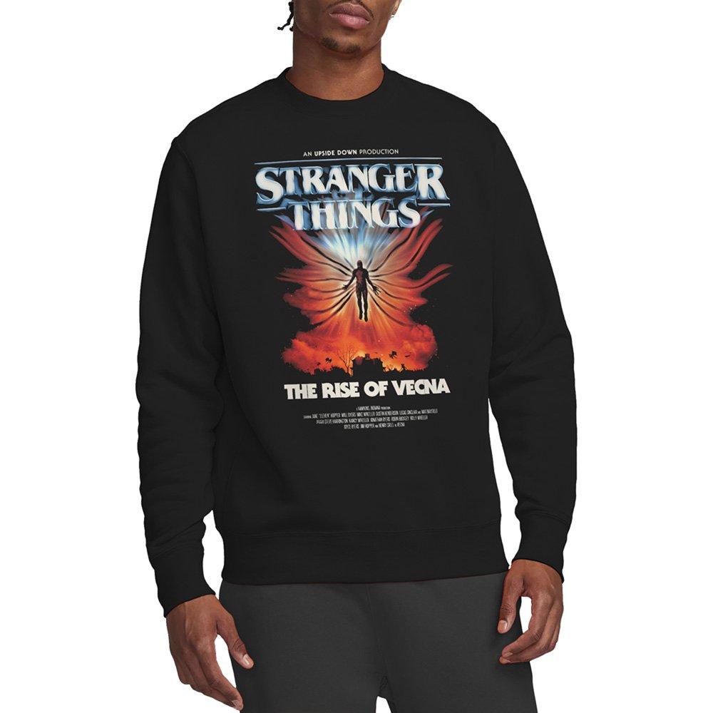 Black - Stranger Things - Stranger Things Vecna Rise Poster Sweatshirt Blac - 1