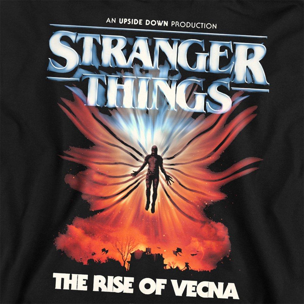 Black - Stranger Things - Stranger Things Vecna Rise Poster Sweatshirt Blac - 2