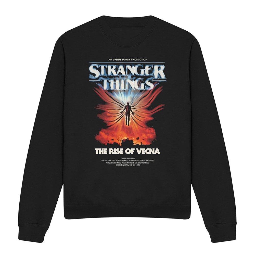 Black - Stranger Things - Stranger Things Vecna Rise Poster Sweatshirt Blac - 4