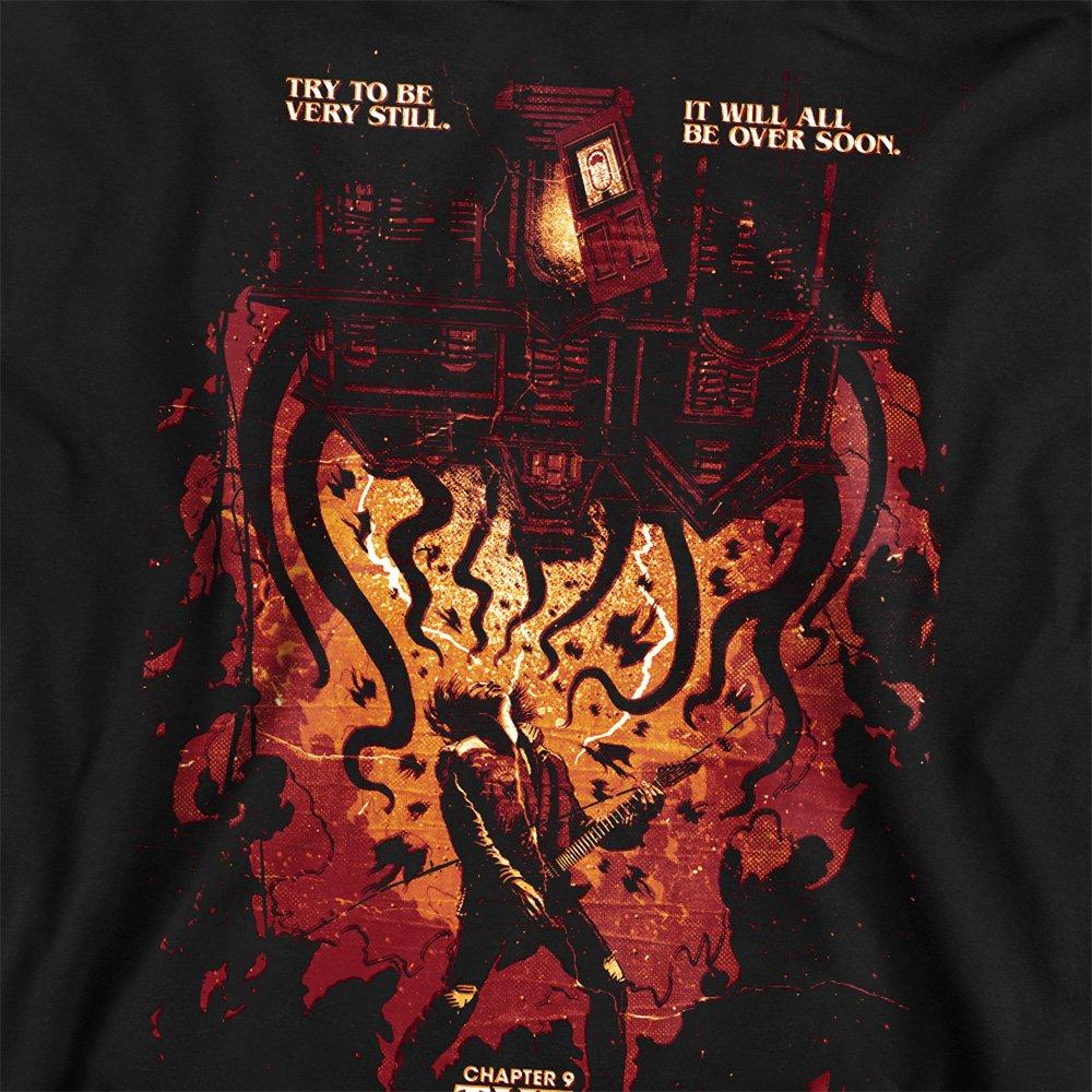 Black - Stranger Things - Stranger Things Eddie Munson Poster Sweatshirt Bl - 2
