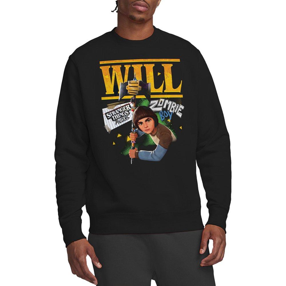 Black - Stranger Things - Stranger Things Tales From 85 Will Sweatshirt Bla - 1
