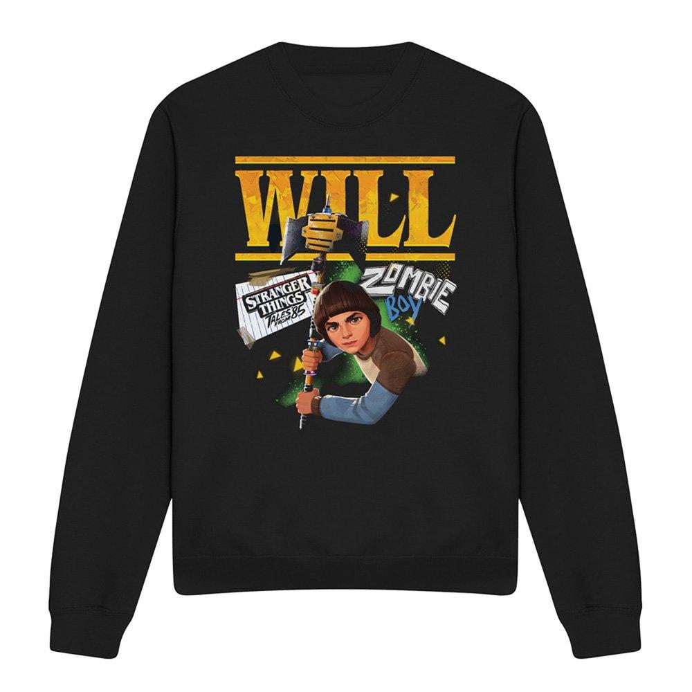 Black - Stranger Things - Stranger Things Tales From 85 Will Sweatshirt Bla - 4