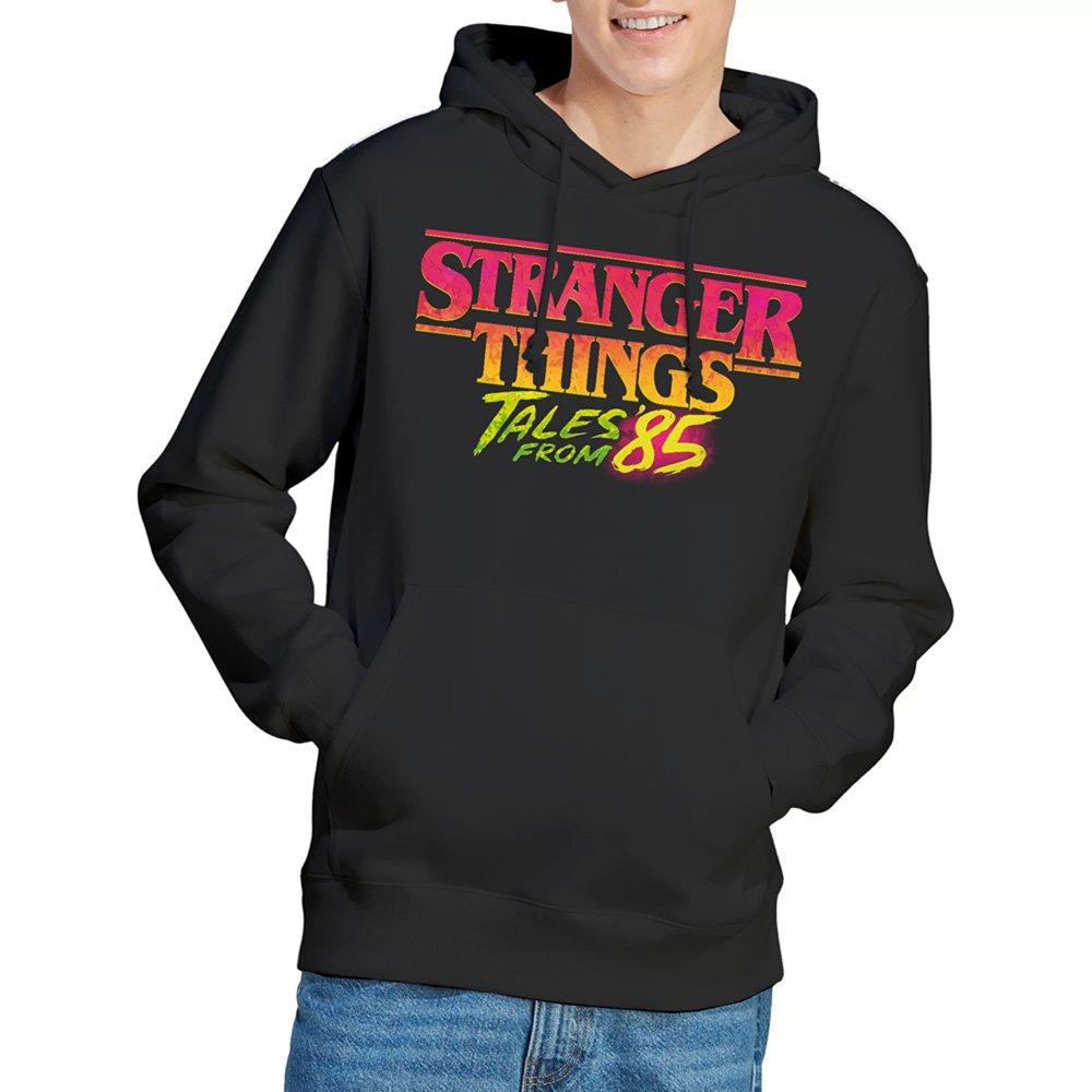 Black - Stranger Things - Stranger Things Tales From 85 Logo Hoodie Black - 1