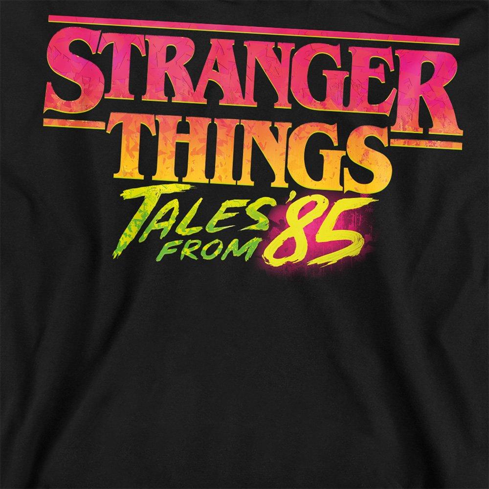 Black - Stranger Things - Stranger Things Tales From 85 Logo Sweatshirt Bla - 2