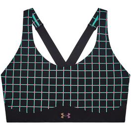 Under Armour Under Armour Ua Rush Auxetic Mid Print NB London Edition Q Speed Running Bra