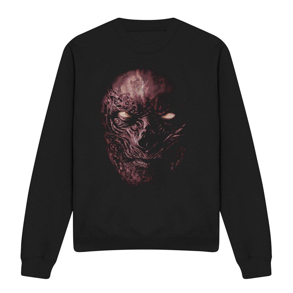 Black - Stranger Things - Stranger Things Vecna Oversized Face Sweatshirt B - 4