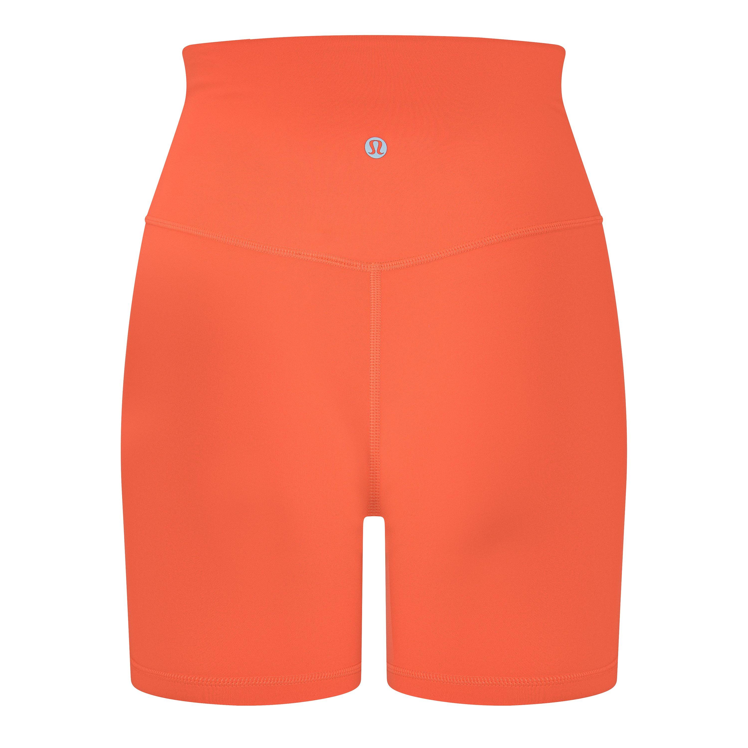 Cherry Ember - Lululemon - Women'S Align Nylon High-Rise Shorts, 6-Inch - 2