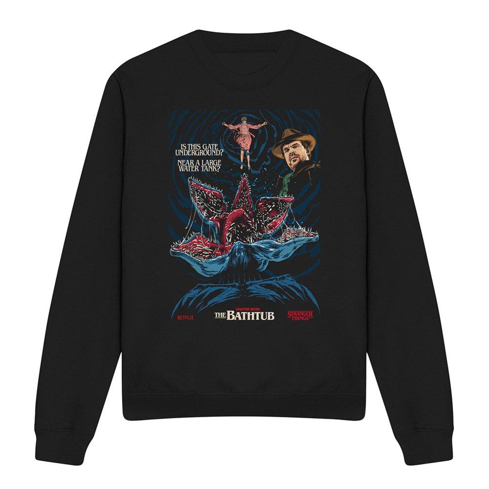 Black - Stranger Things - Stranger Things Butcher Billy S1 Ch7 Sweatshirt B - 4